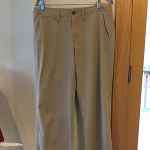 Ralph Lauren Khaki tan chino pants size 10 ( M L ) MINT!